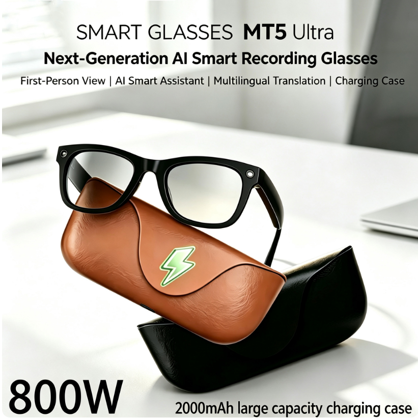 Audio Music For Video - 2026 AI smart Glasses HD 800W