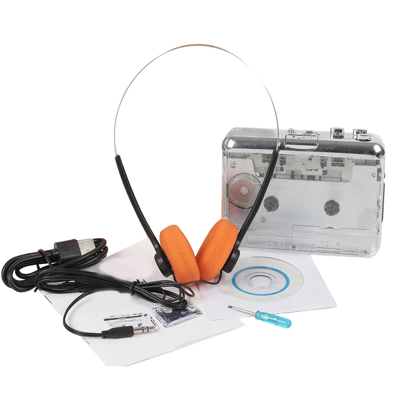 Audio Music Converter To Mp3 - B04C-Portable Cassette Player Tape To MP3