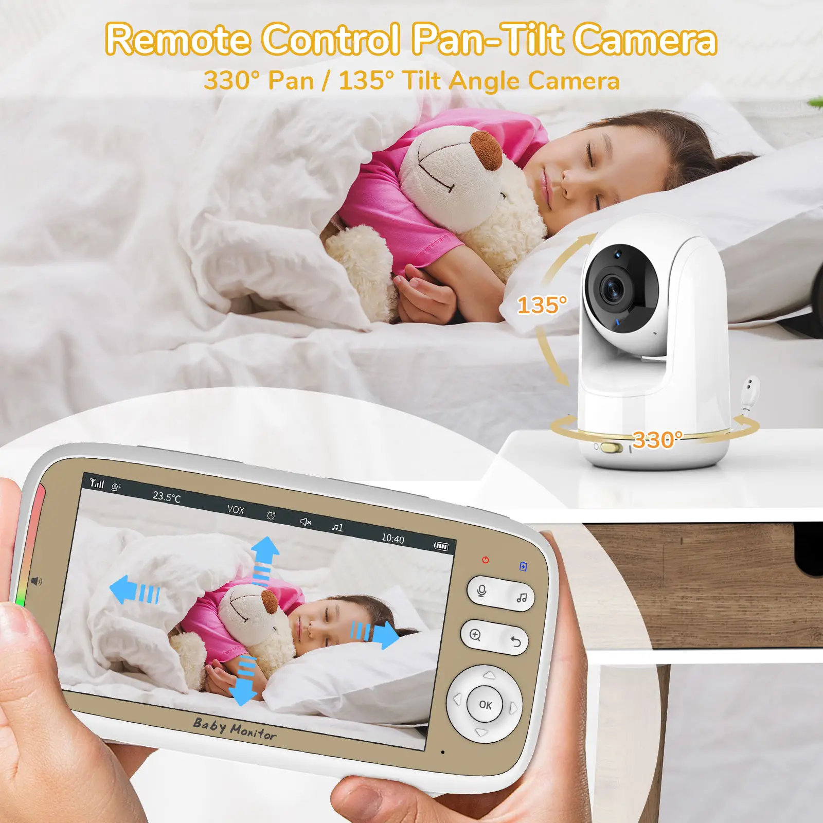 VB803 PRO Baby Monitor with 2p - đánh giá và giá Audio Music For Video