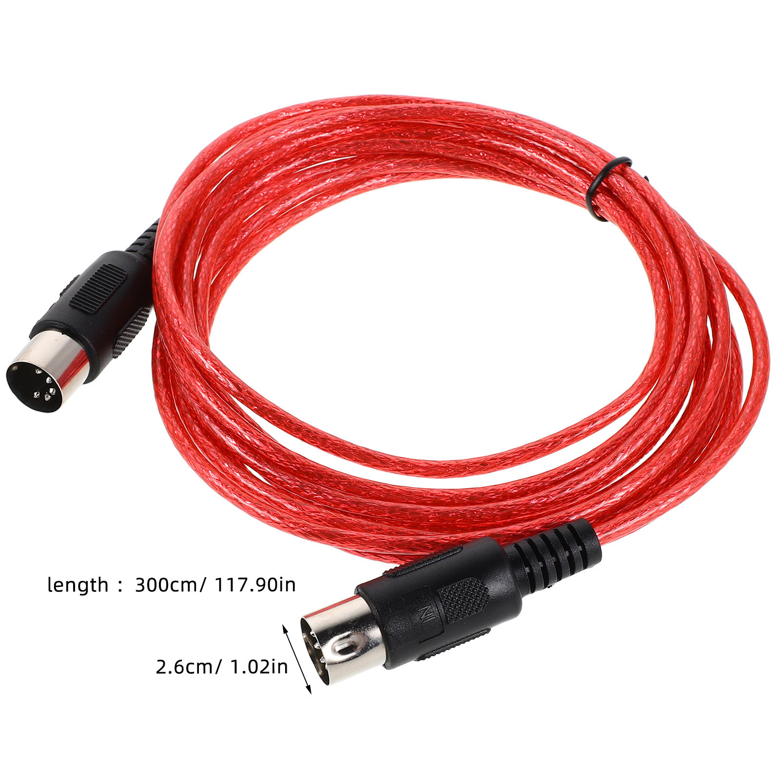 Studio-Grade 5-Pin Midi Cable  - đánh giá và giá Audio Music Grading