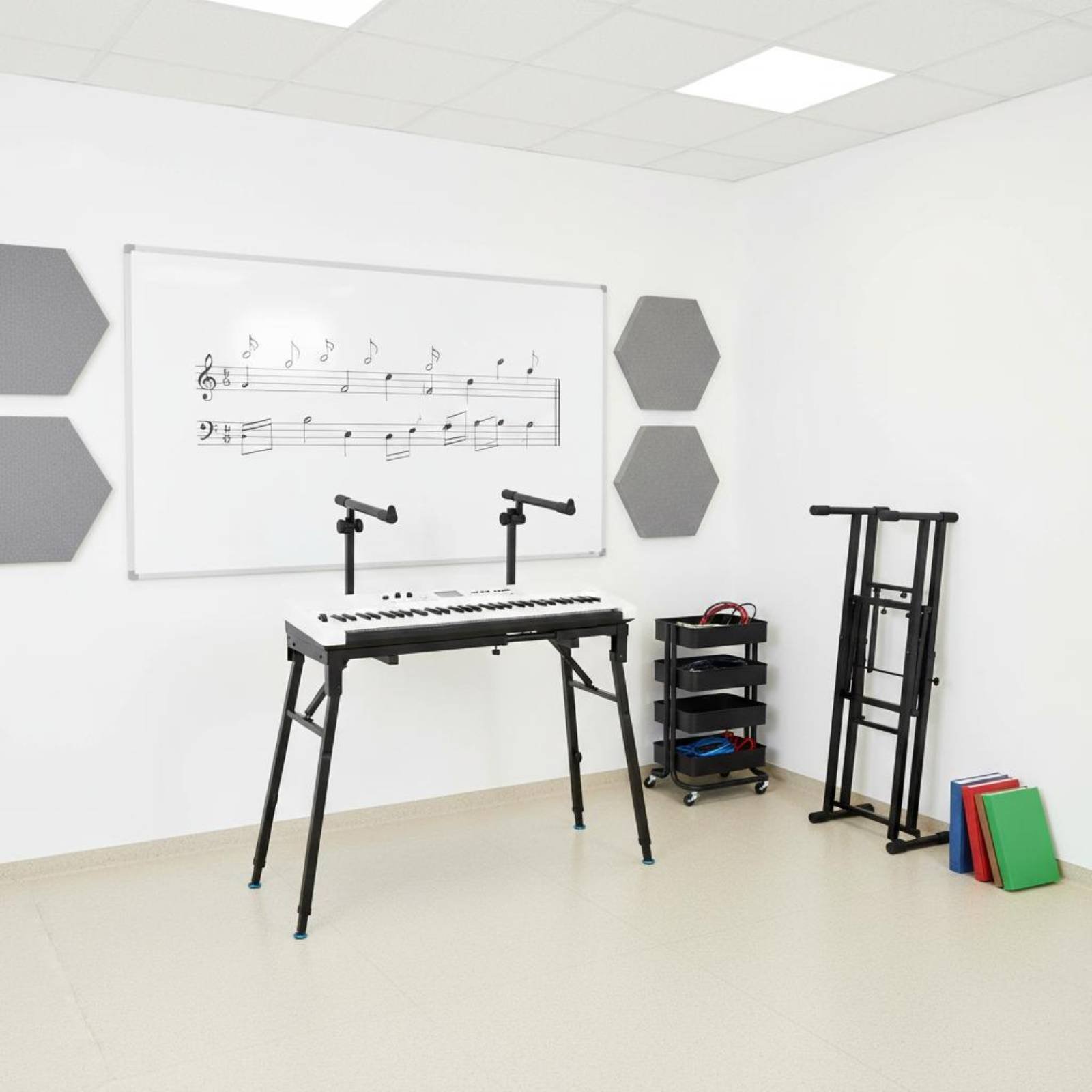 Folding Keyboard Stand Portabl - đánh giá và giá Music Stand Folding