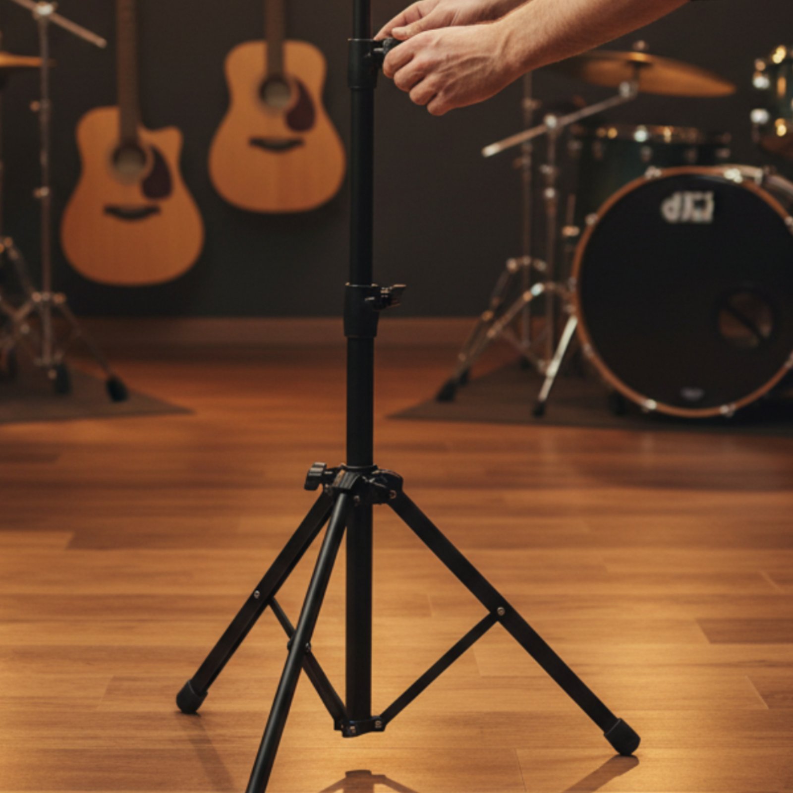 Cowbell Stand Portable Folding - đánh giá và giá Music Stand Folding