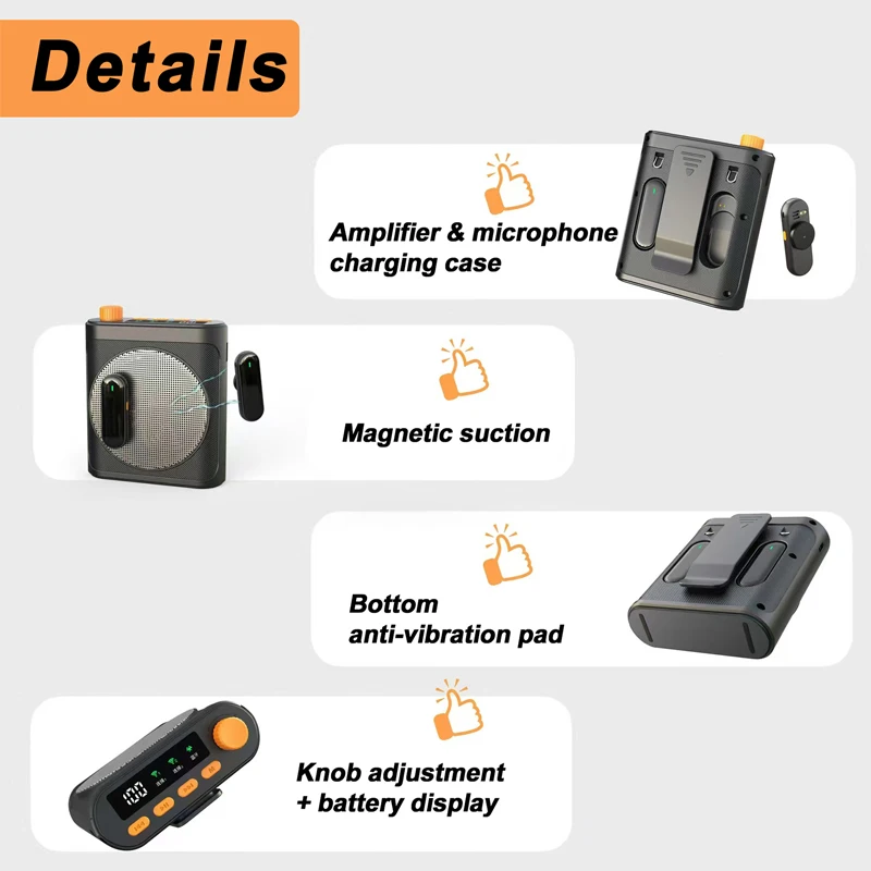 Portable Voice Amplifier with  - đánh giá và giá Portable Amplifier Mini