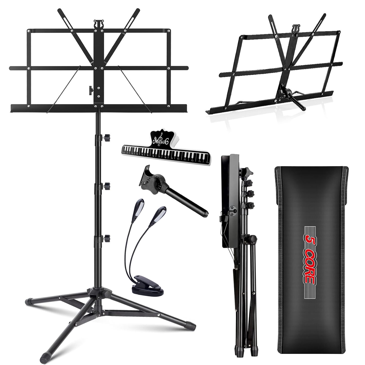 5 Core Music Stand For Sheet M - đánh giá và giá Music Stand Folding