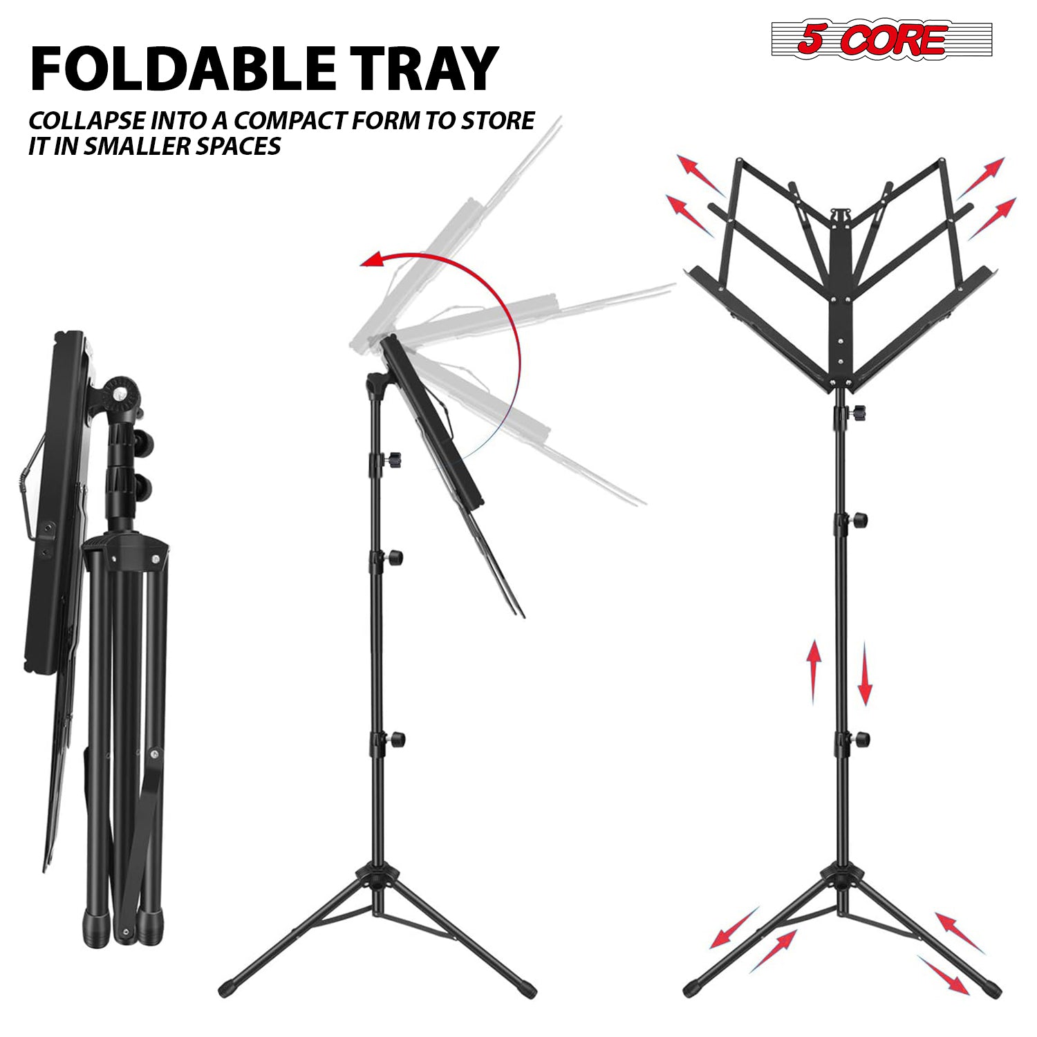 5 Core Music Stand For Sheet M - đánh giá và giá Music Stand Folding