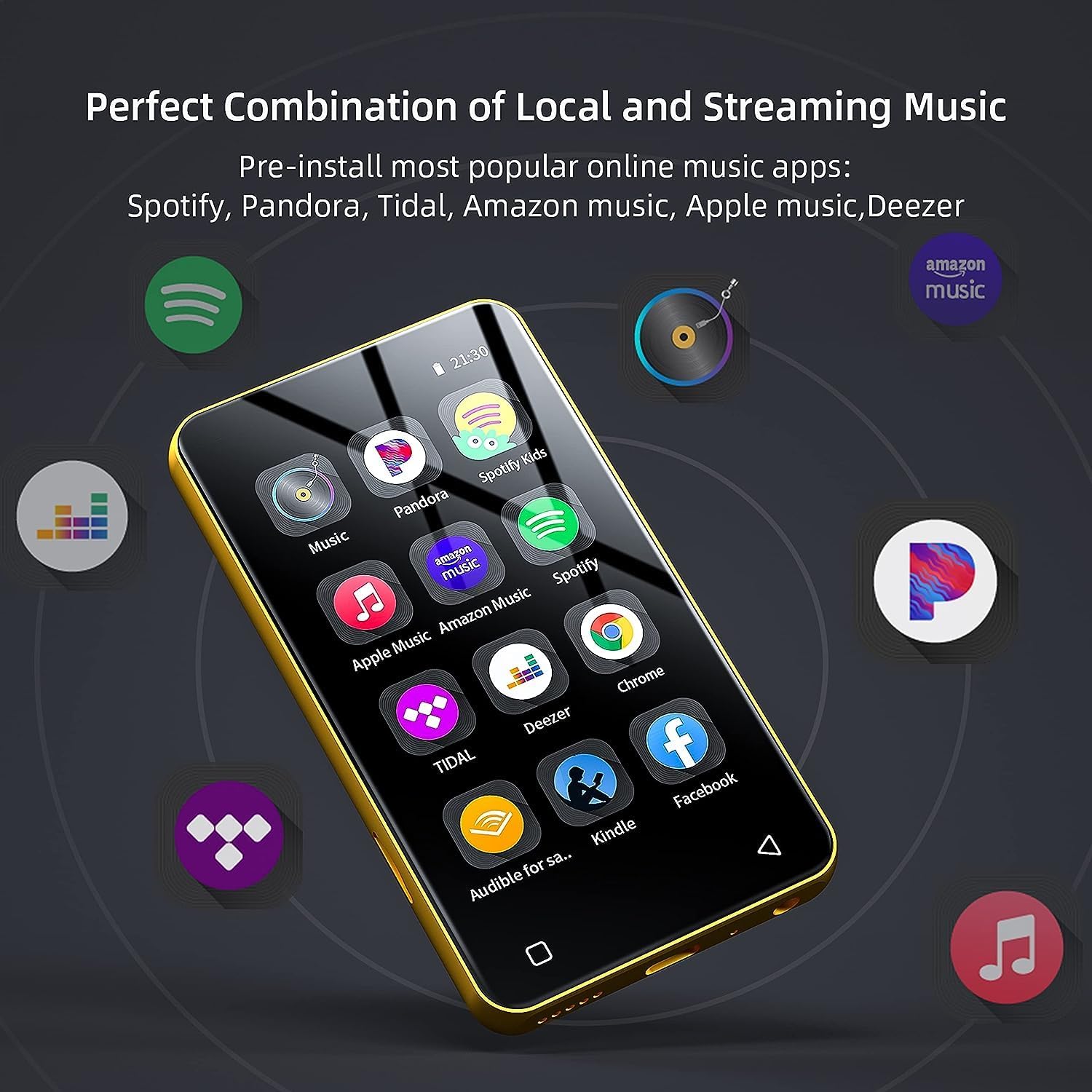 Reproductor MP4/MP3 Player Blu - đánh giá và giá Audio Music Spotify