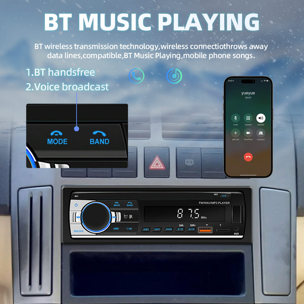Car Radio 1 din Stereo Multime - đánh giá và giá Metronome Digital