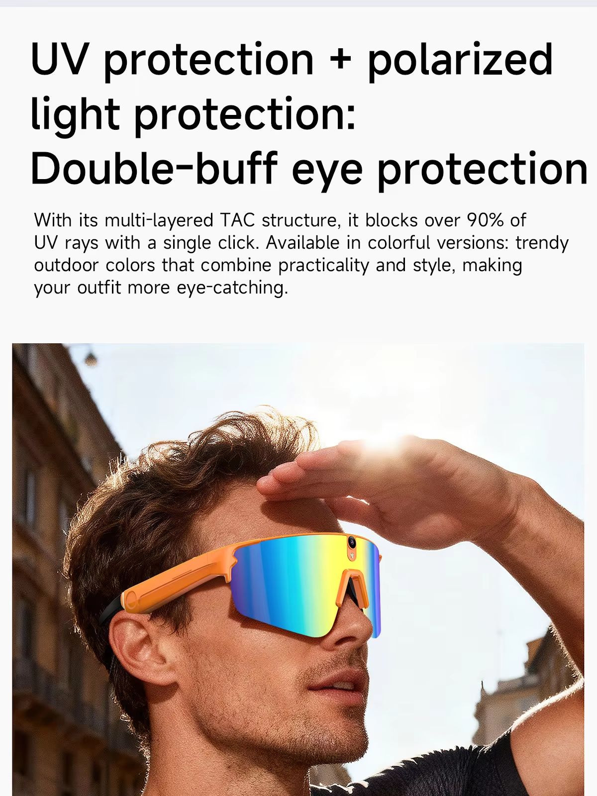 L805 AI Smart Glasses With 800 - đánh giá và giá Audio Music For Video
