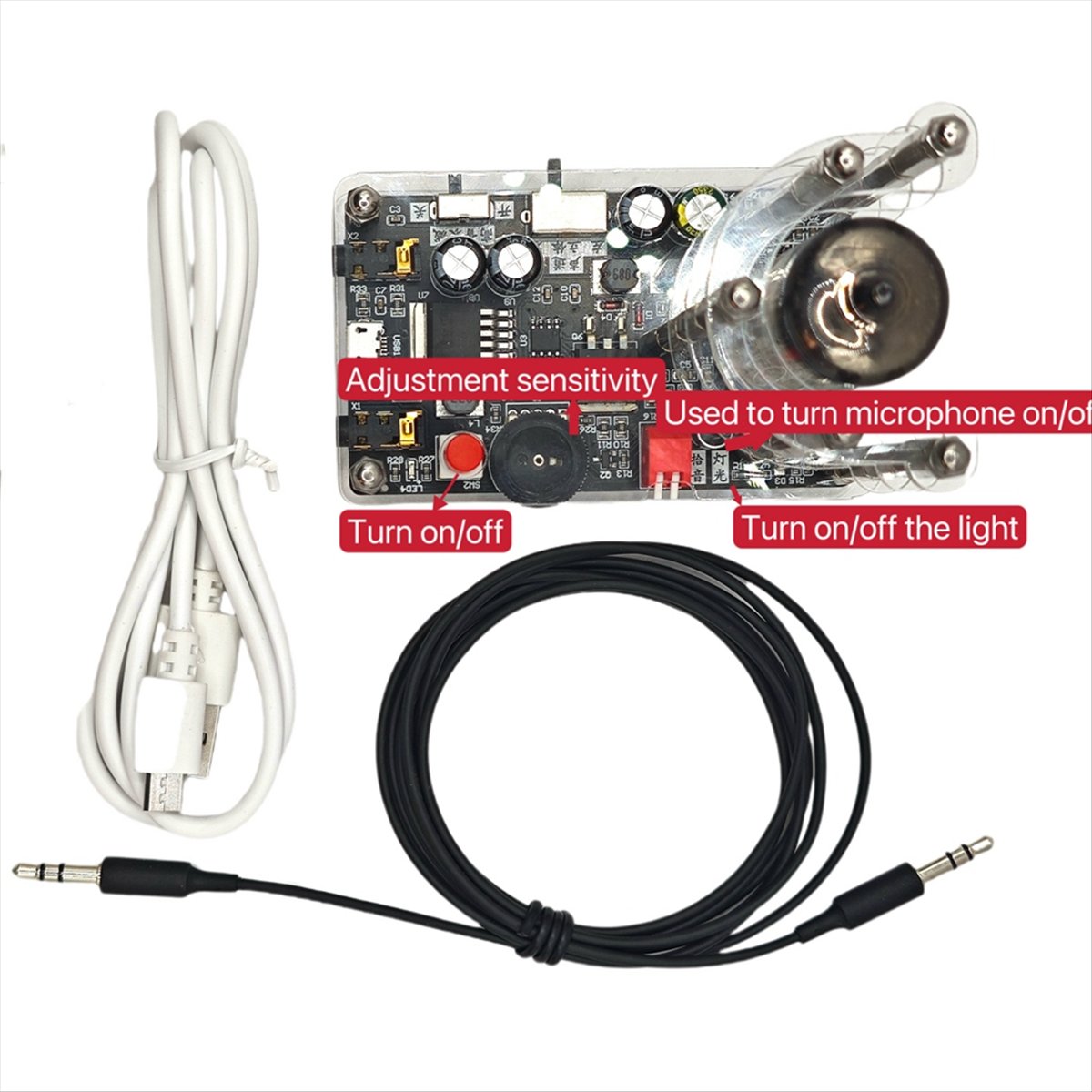 DTC5 New USB 5V Music Spectrum - đánh giá và giá Audio Youtube Music Free