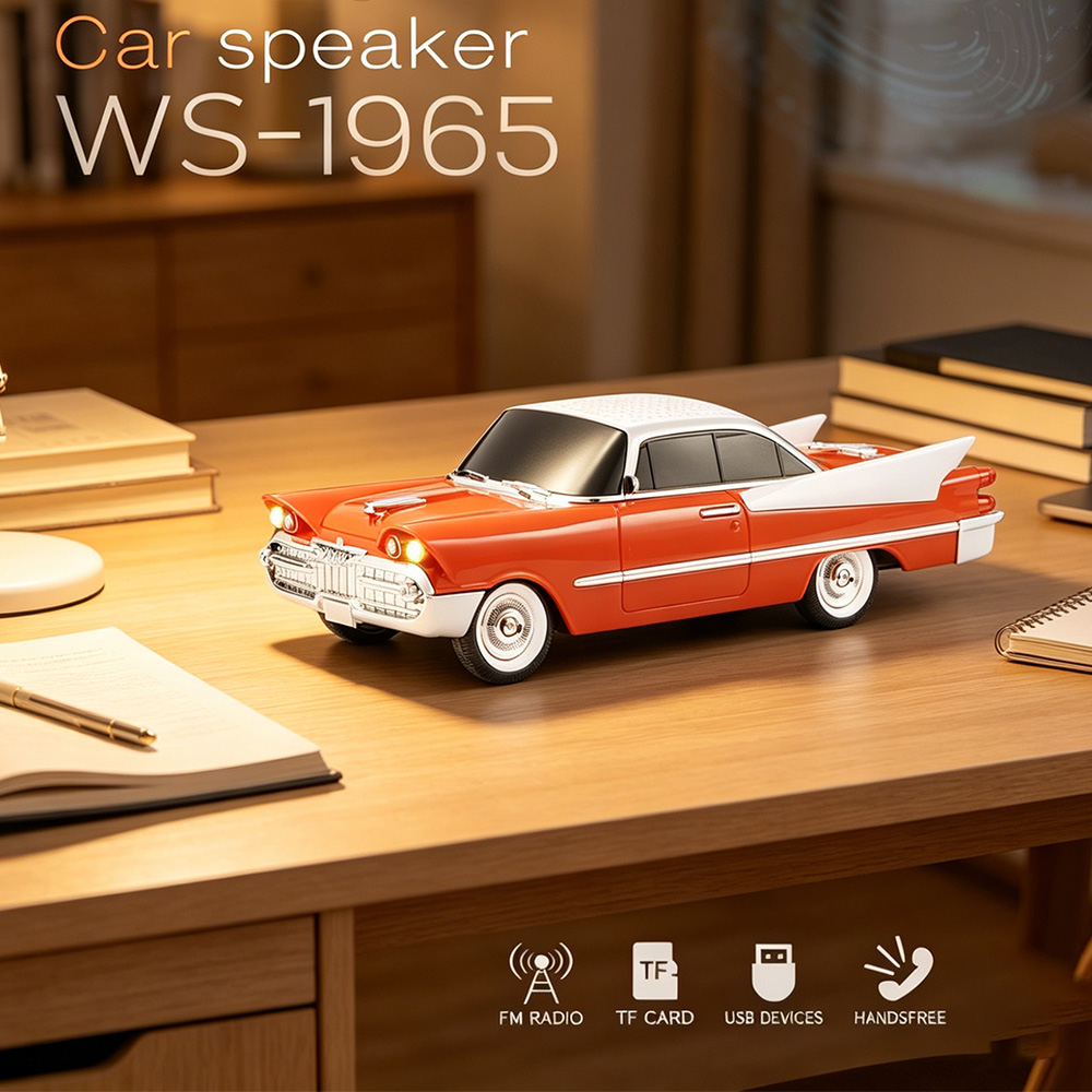 Retro Classic Car Model Blueto - đánh giá và giá Audio Music Spotify