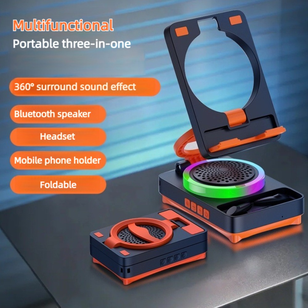 3‑In‑1 Foldable Phone Stand Wi - đánh giá và giá Audio Music Spotify