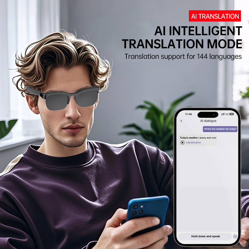 Bluetooth Audio Smart Glasses  - đánh giá và giá Audio Music For Video