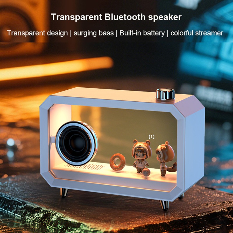DIY Transparent Bluetooth Spea - đánh giá và giá Audio Music Spotify