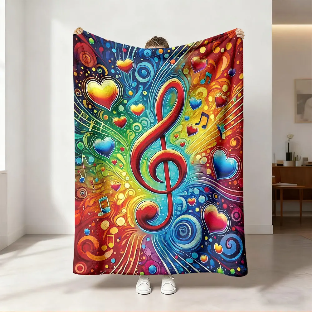 Throw Blanket Vibrant Neon Rai - đánh giá và giá Audio To Music Sheet