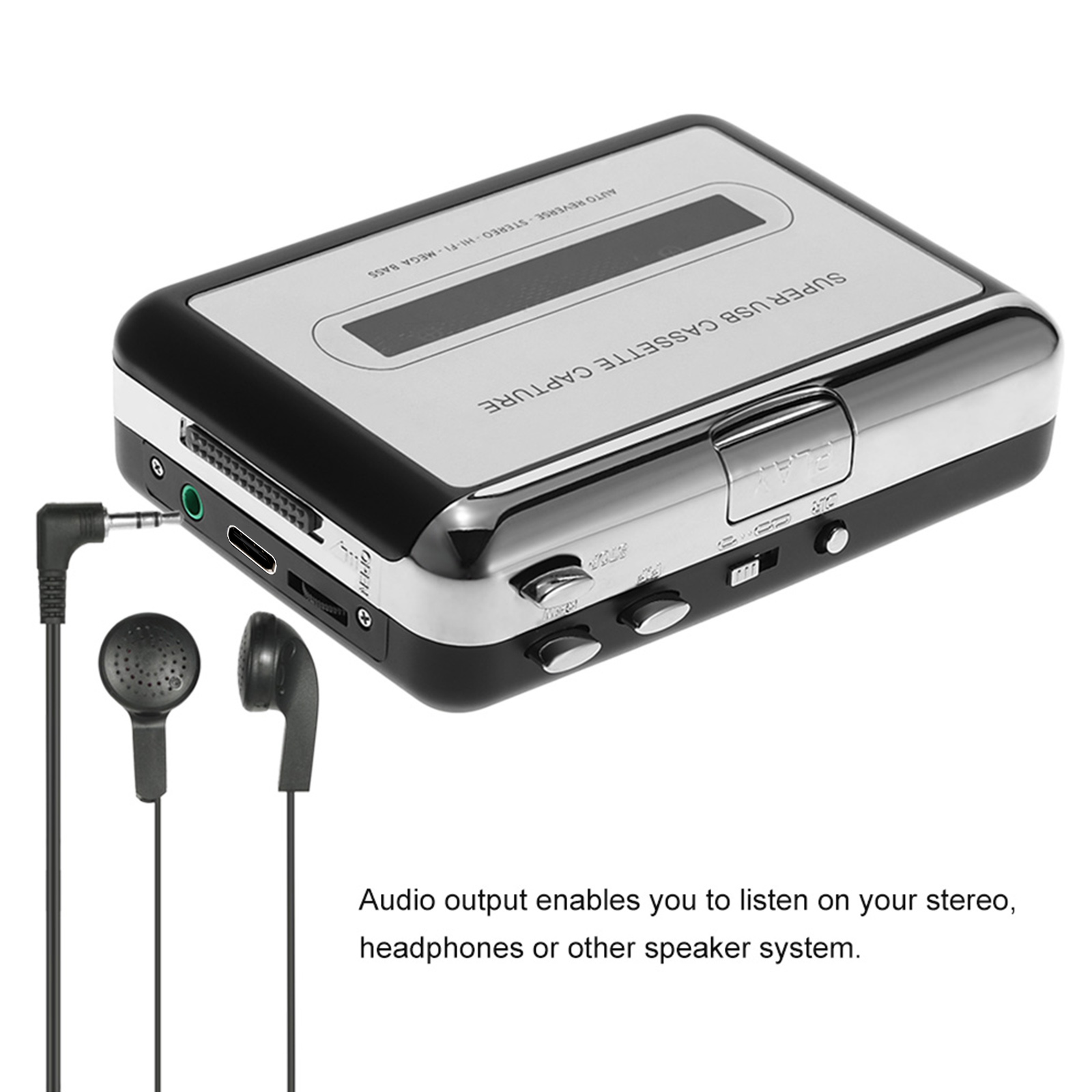 USB Cassette Capture  Cassette - đánh giá và giá Audio Music Converter To Mp3