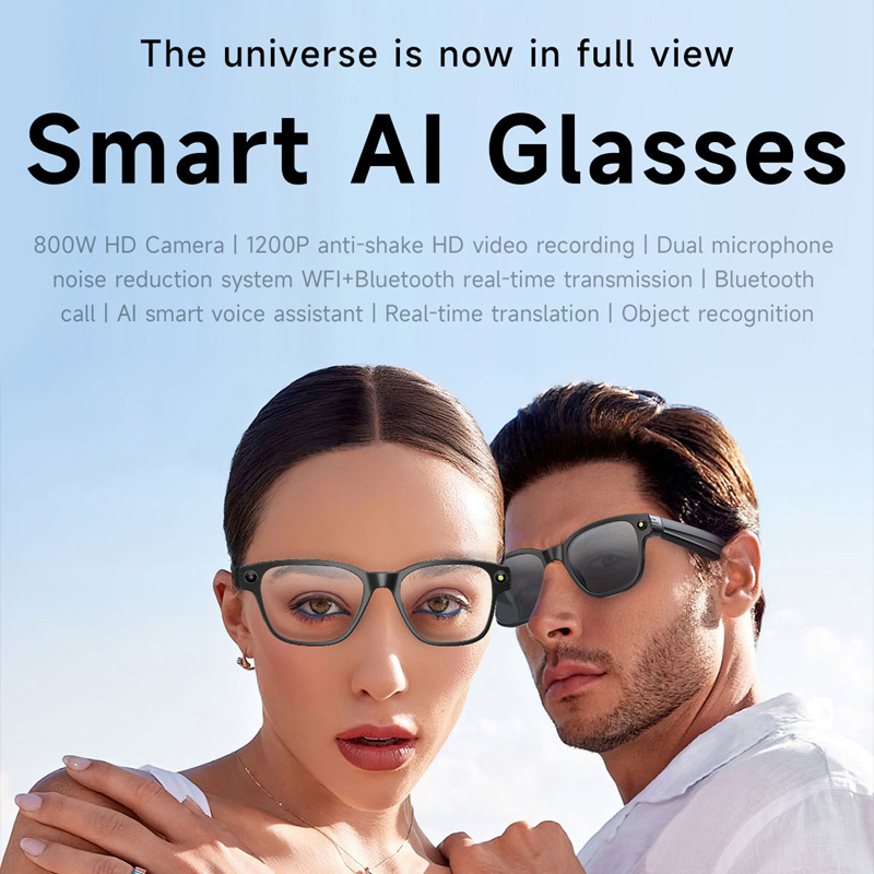 AI Smart Glasses 8 Million Cam - đánh giá và giá Audio Music For Video