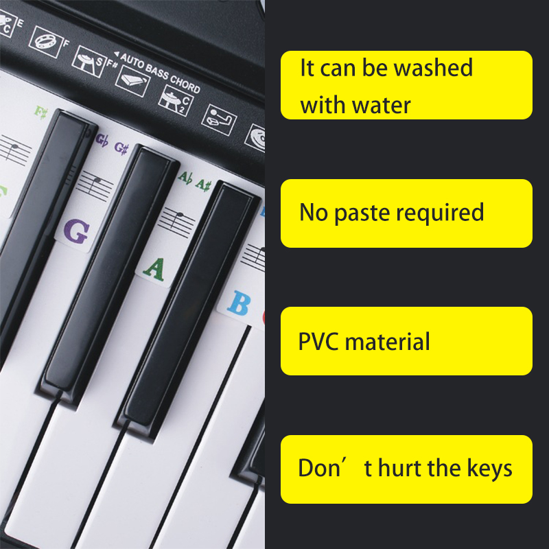 Piano Notes Guide for Beginner - đánh giá và giá Keyboard Piano 61 Key