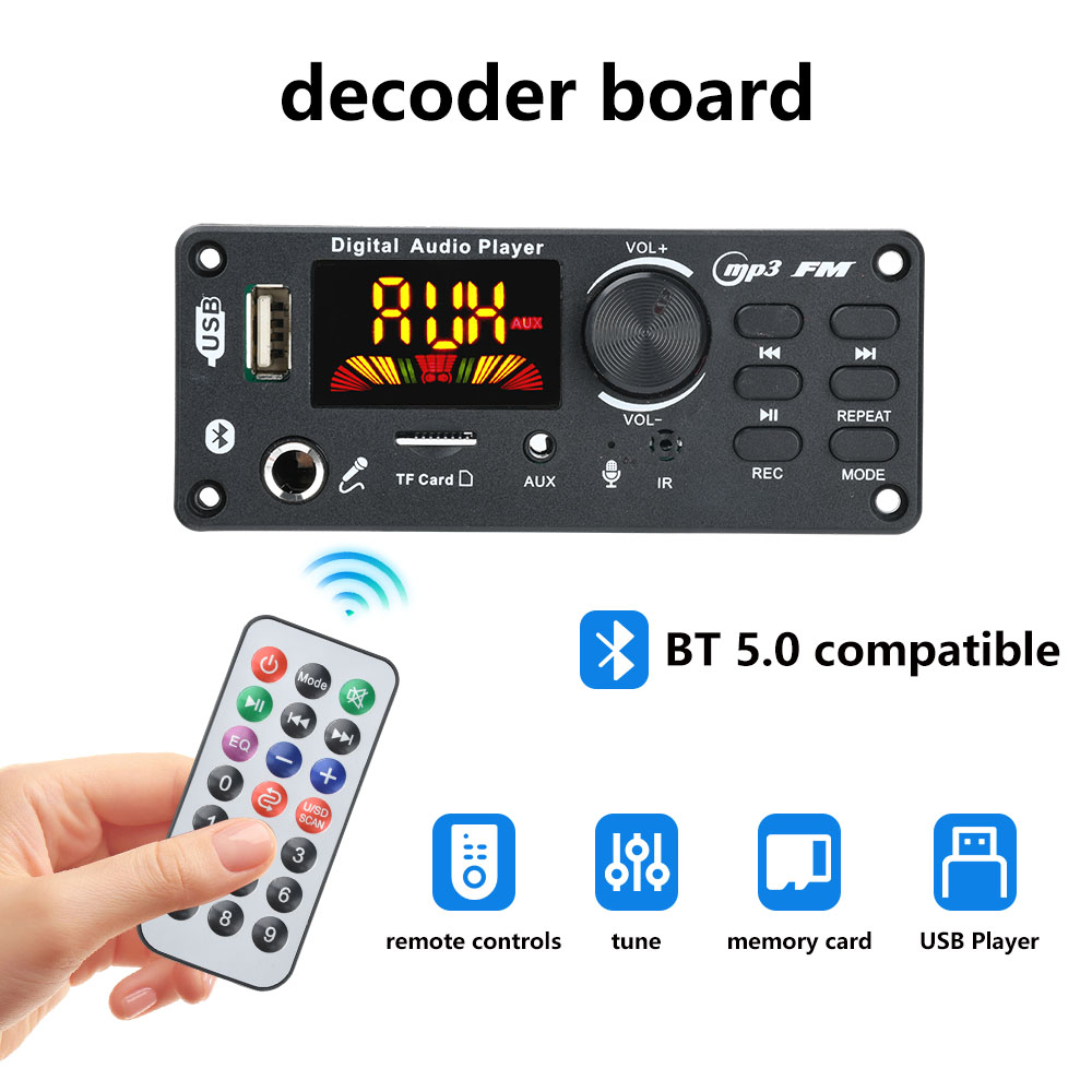 DC 5-12V MP3 Audio Decoder Mod - đánh giá và giá Audio Music Converter To Mp3