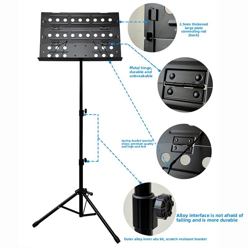 Portable Folding Music Stand S - đánh giá và giá Music Stand Folding