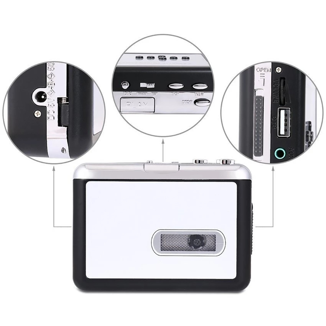 Ezcap 231 USB Băng Cassette Âm - đánh giá và giá Audio Music Converter To Mp3