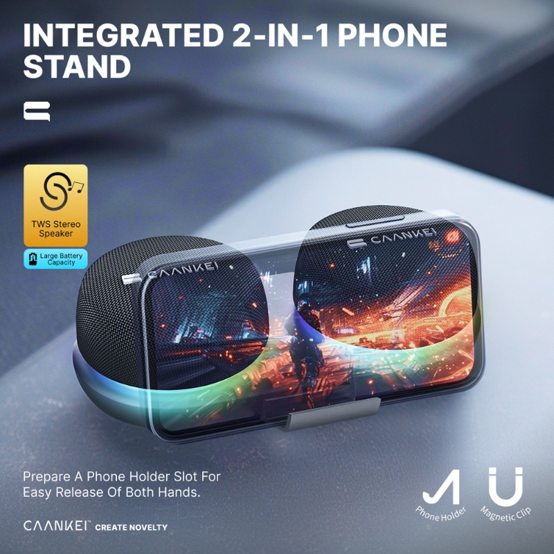 Magnetic Bluetooth Speaker wit - đánh giá và giá Audio Music Spotify
