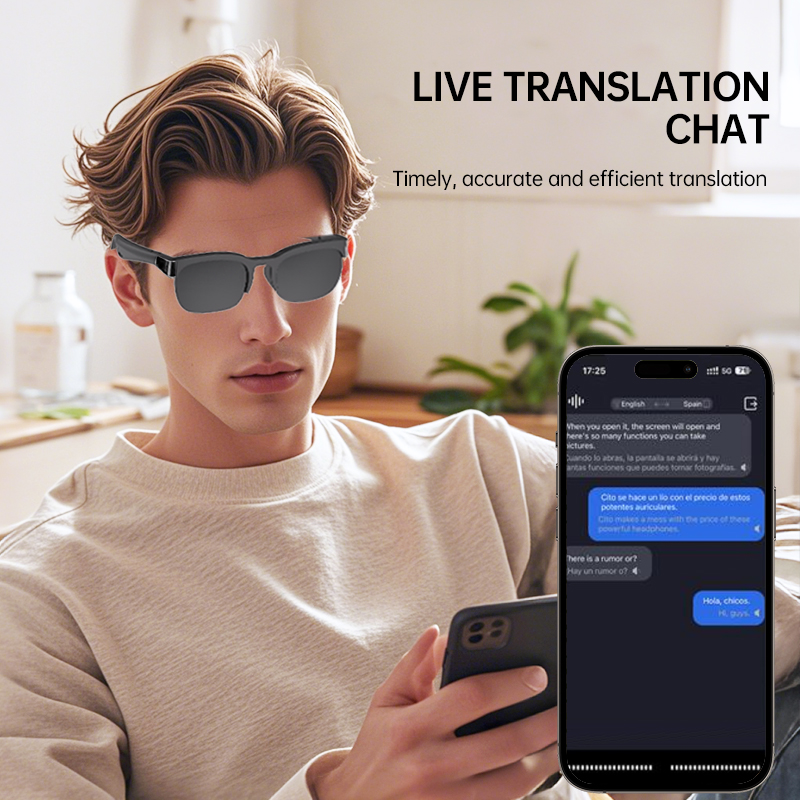 2 Colors Smart Audio Glasses B - đánh giá và giá Audio Music For Video